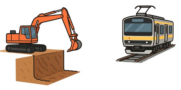 ■近接施工（鉄道、高架橋、鉄塔）